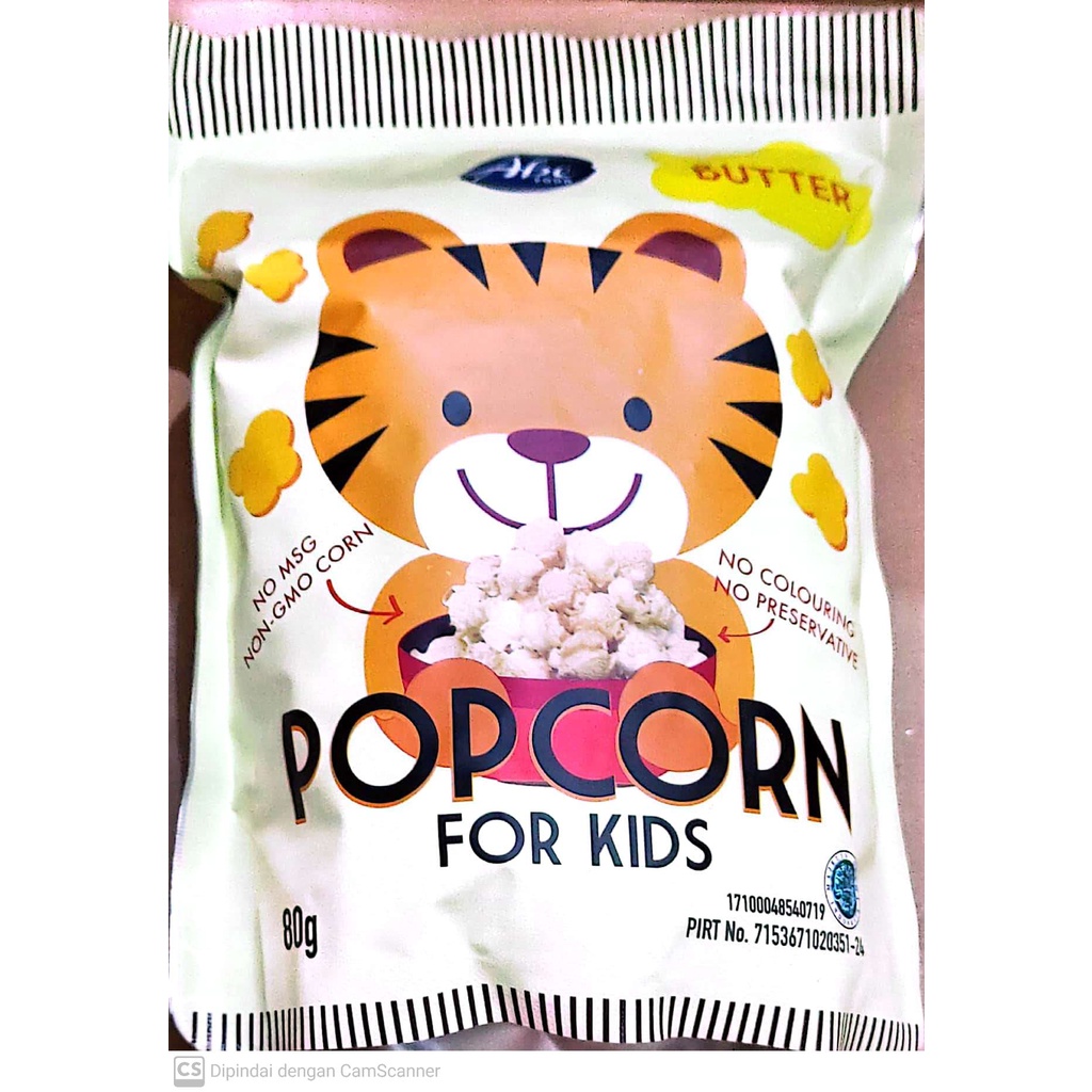 ABE FOOD POPCORN FOR KIDS SNACK ANAK | CEMILAN SEHAT JAGUNG CARAMEL GLUTEN FREE