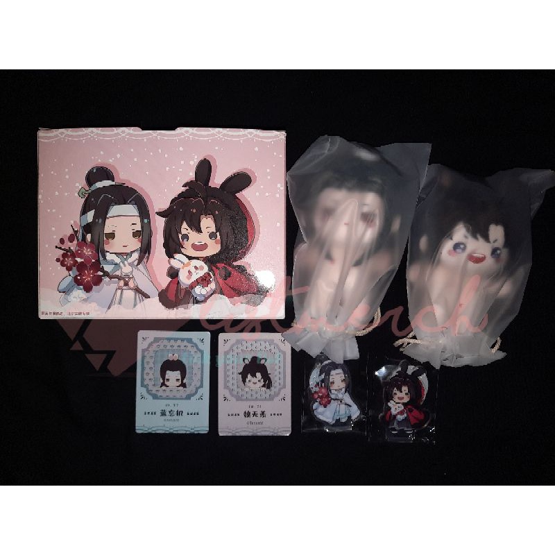 MDZS X KAZE DOLL SET 10CM WITHOUT SKELETON - READY STOCK