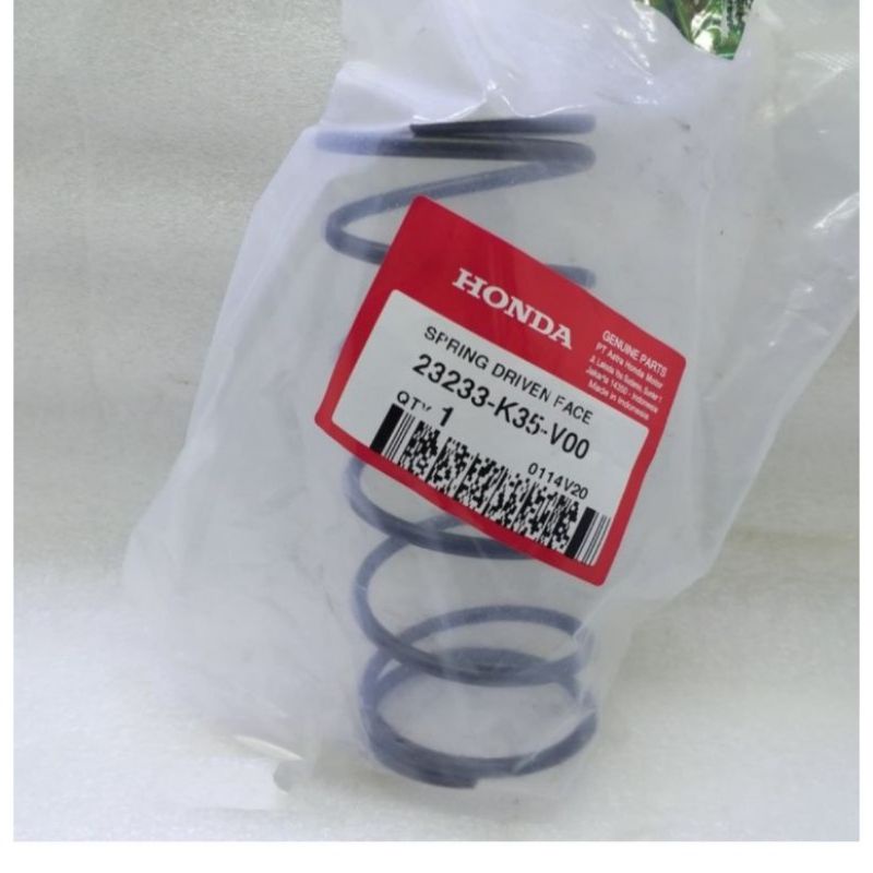 per cvt vario 125 led 23233K35V00 spring driven face. original ahm