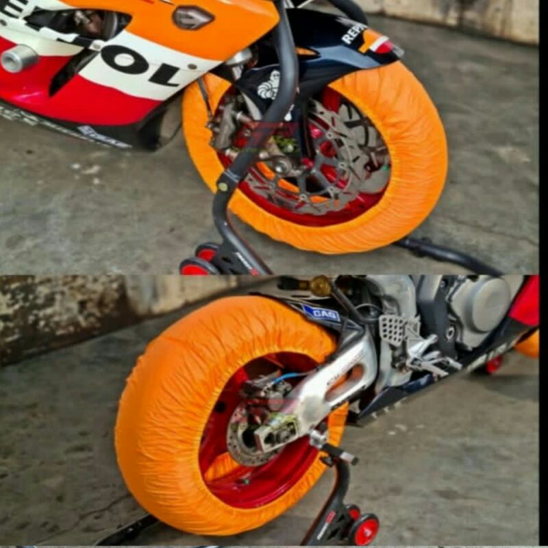 sarung Cover Ban Ukuran Lebar jumbo ring 17 supermoto superbike