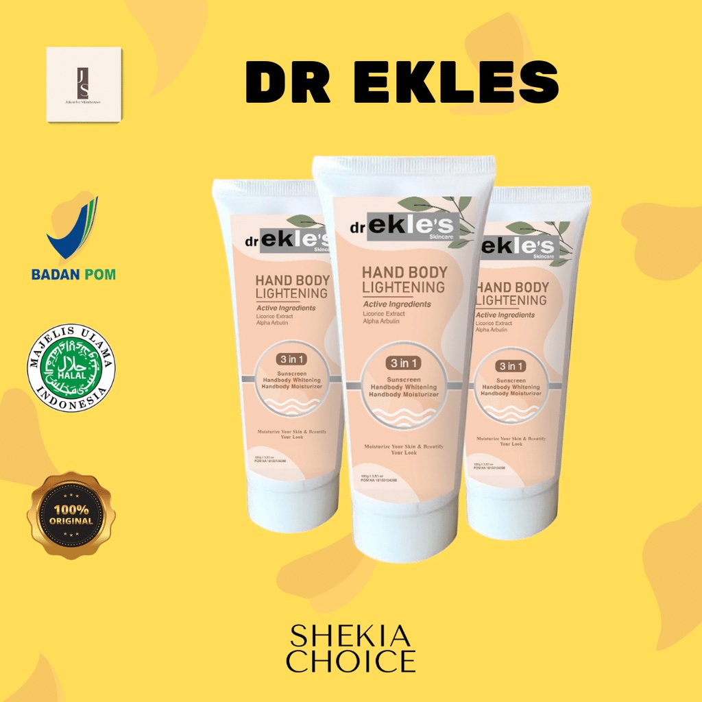 dr Ekles Skincare - Handbody Lightening