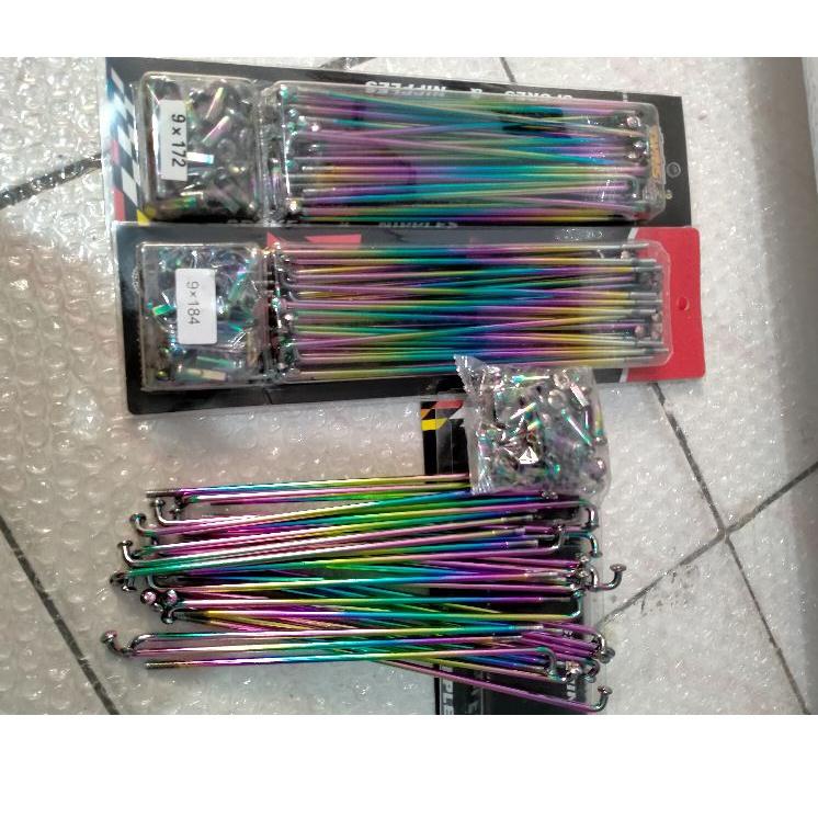 Jari jari ruji pelangi semua motor ring 17 14