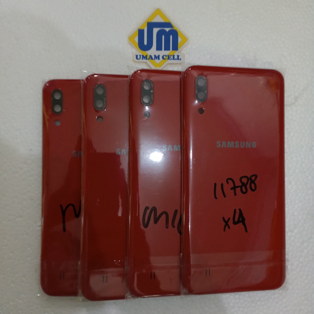 Backdoor backcover tutup batre belakang samsung galaxy m10 m105 merah