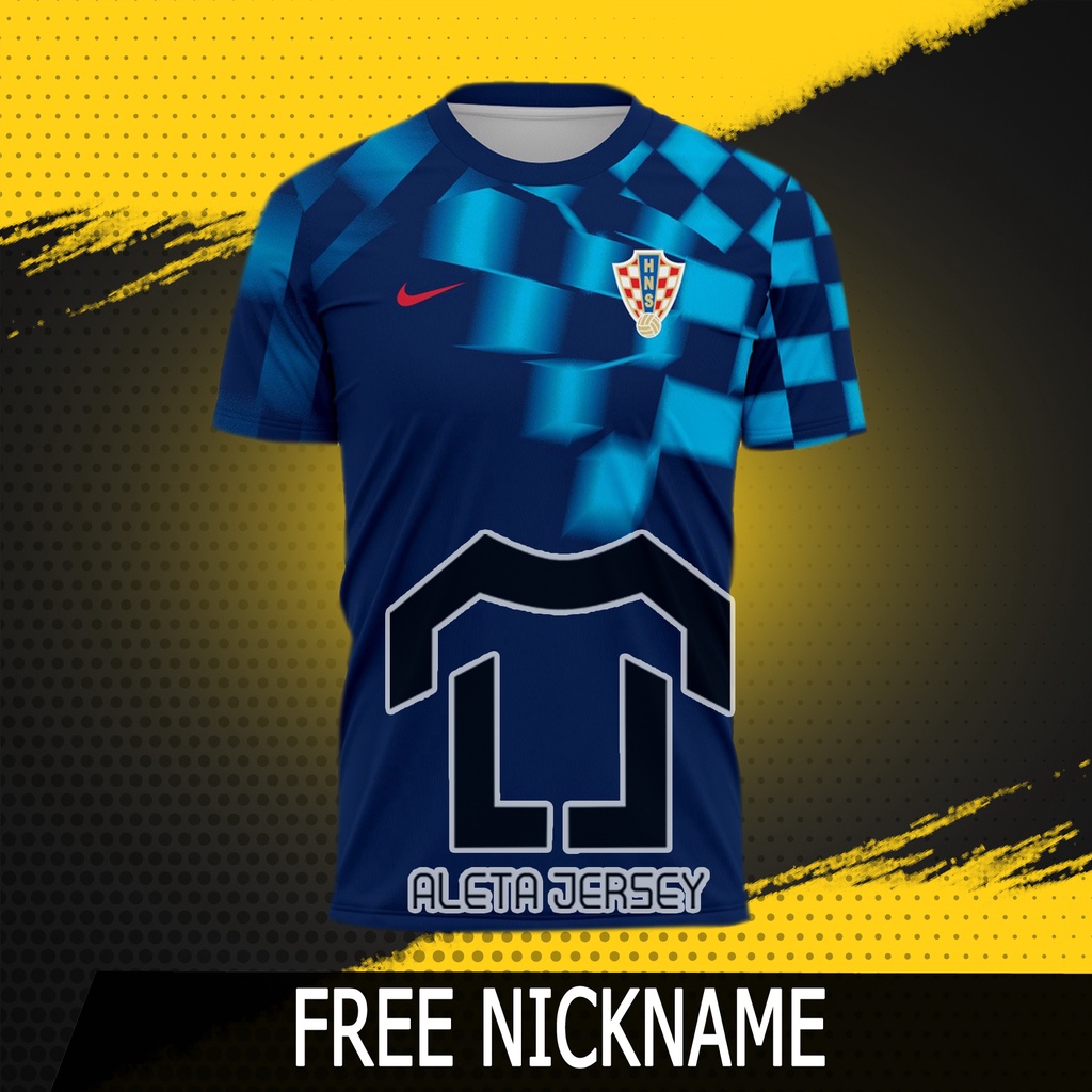 Jersey Kroasia Away 2022 2023 Piala Dunia