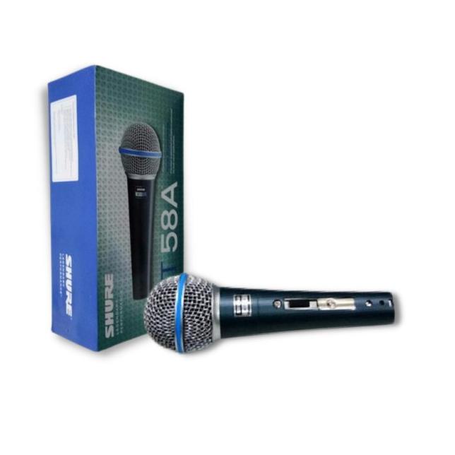 MIC SHURE 58A- MIC SHURE BETA 58A-MIC KABEL SHURE BETA 58A