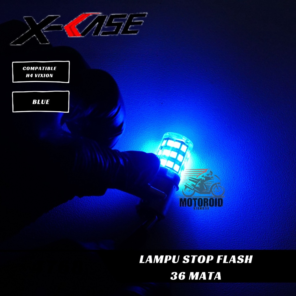 LAMPU STOP FLASH 36 MATA STOP LAMP KEDIP UNIVERSAL BEBEK MATIC ALL MOTOCYCLE PNP