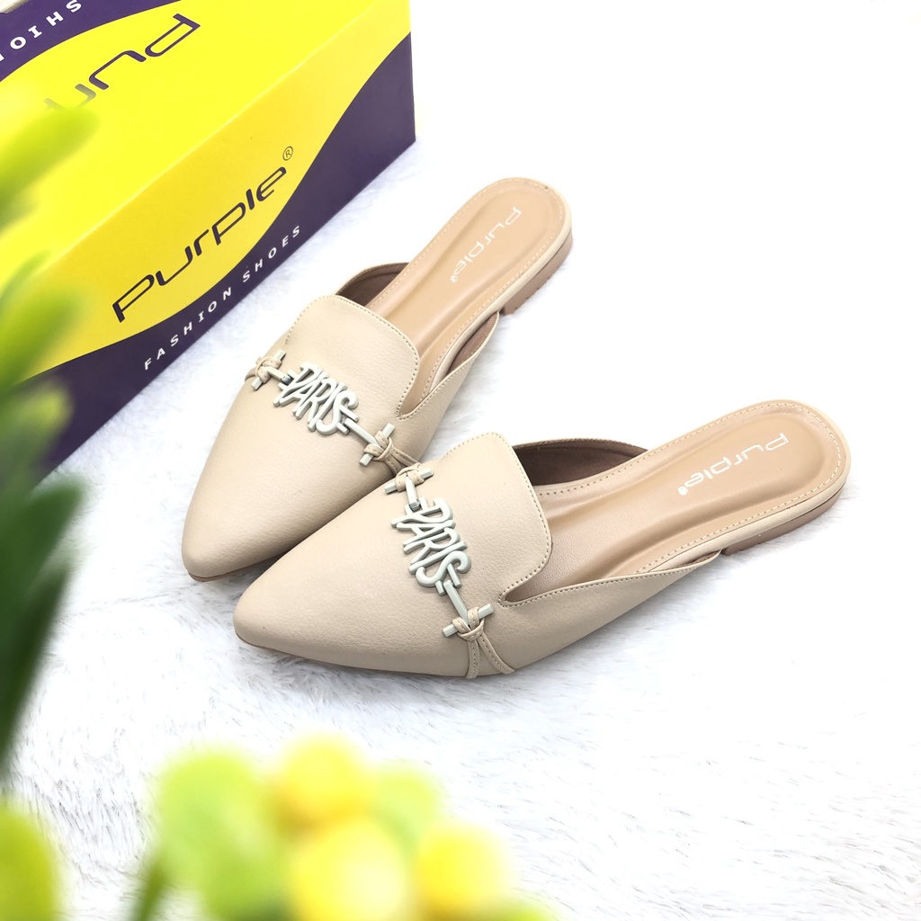 Sepatu Flat Shoes Paris Purple