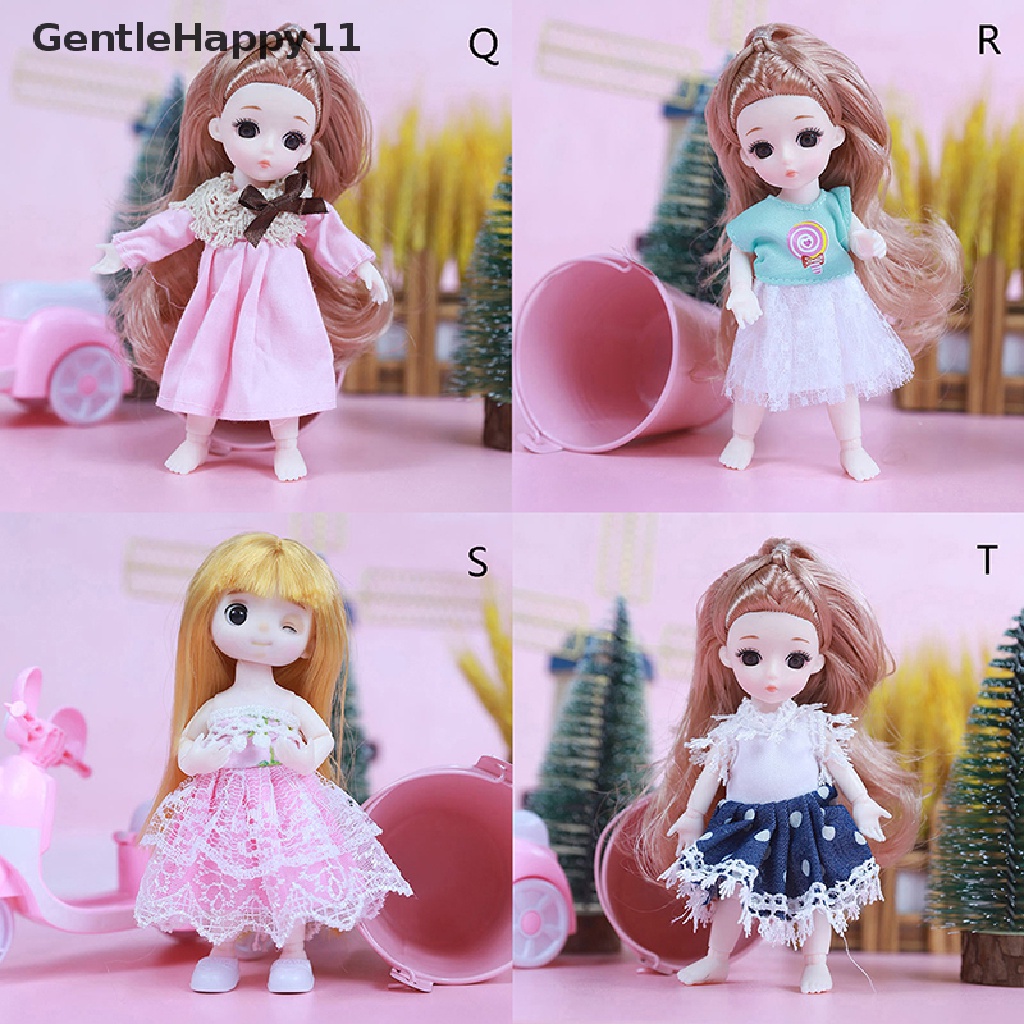 Gentlehappy 1set 16cm Baju Boneka Rok Universal Pakaian Mainan Anak Perempuan Aksesoris Hadiah id