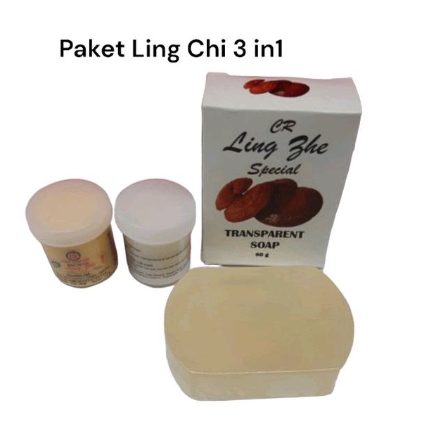 Paket Cream Ling Chi Mahal Paket 3in1