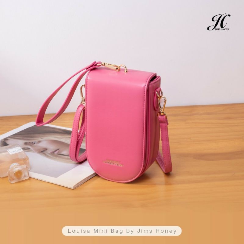 LOUISA PLUS MINI BAG JIMS HONEY ( BAHAN TERBARU DAN WARNA TERBARU )