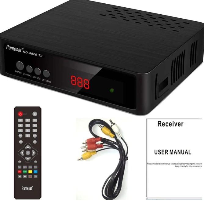 Set Top Box Dvb T2 Decoder Hd Tv Receiver Digital Tv Tabung Lcd Led