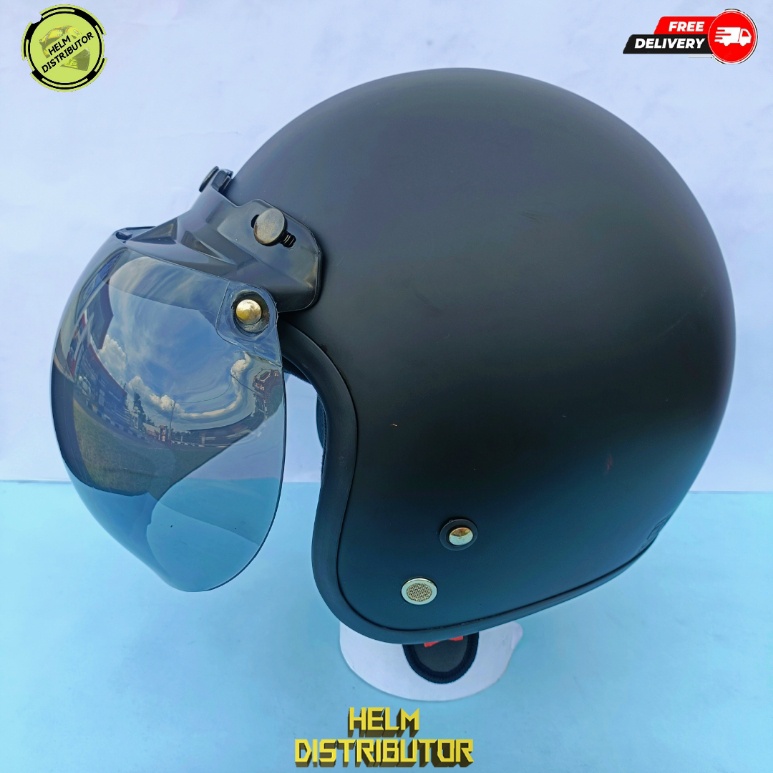 HELM BOGO DEWASA KACA CEMBUNG DEWASA,KUALITAS PREMIUM FULL LEHER UNTUK PRIA DAN WANITA GROSIR COD