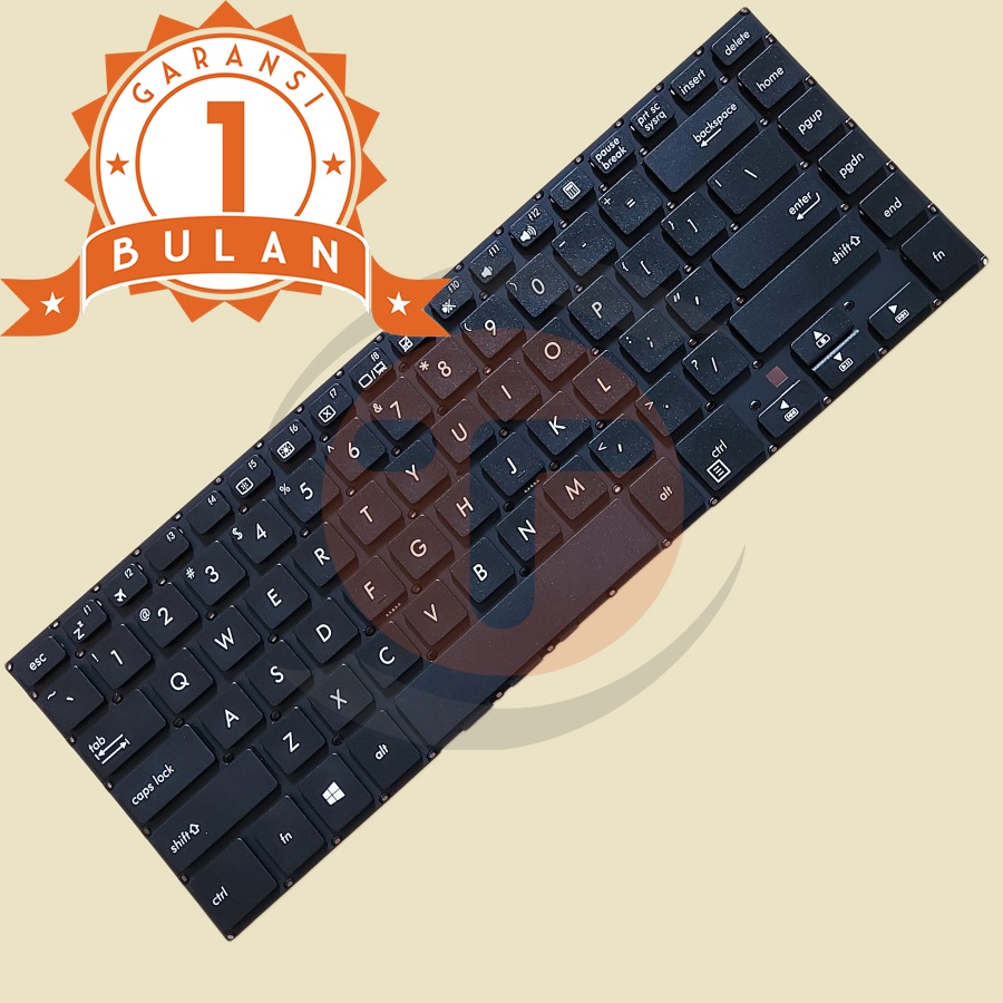 Keyboard Laptop Asus Pro P1440 P1440UF P1440U P1440FA P1440U P1440UA - Black