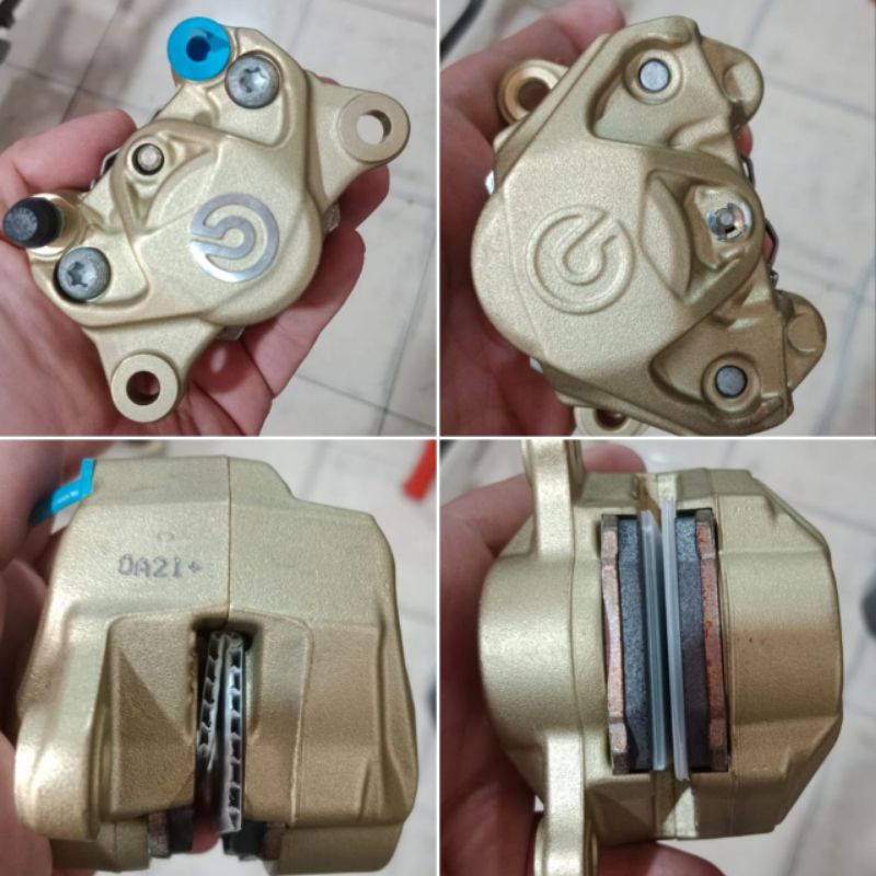 Kaliper Brembo 1 pin 2 piston Gold original Brembo