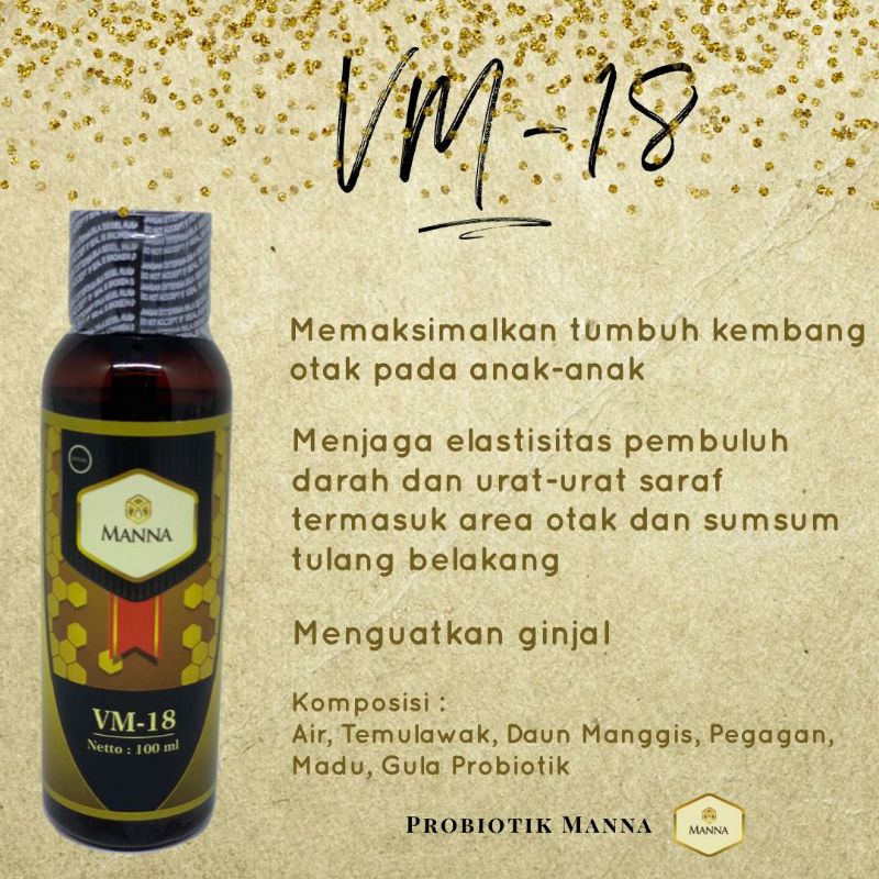 PROBIOTIK MANNA VM18