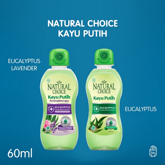 Natural Choice minyak kayu putih atau telon 60 ml dan 125 ml