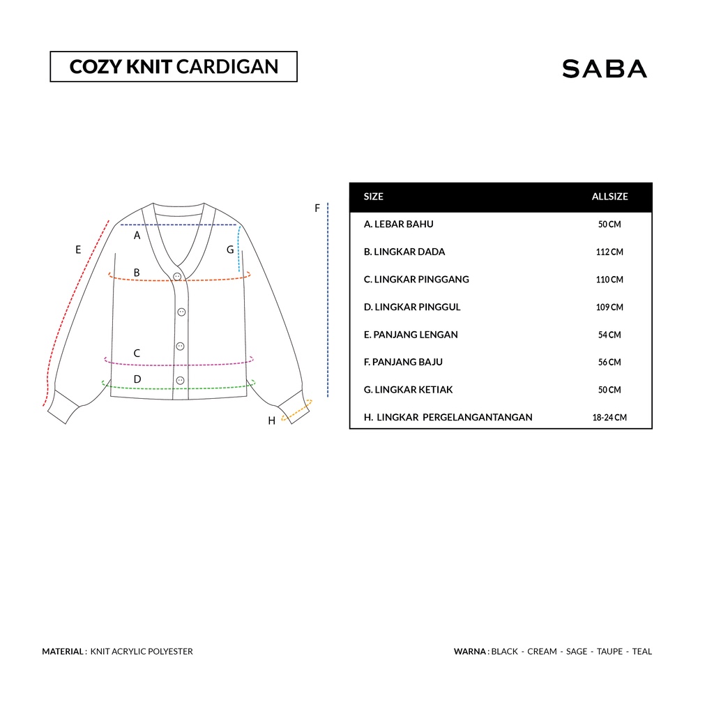 Saba Cozy Knit Cardigan