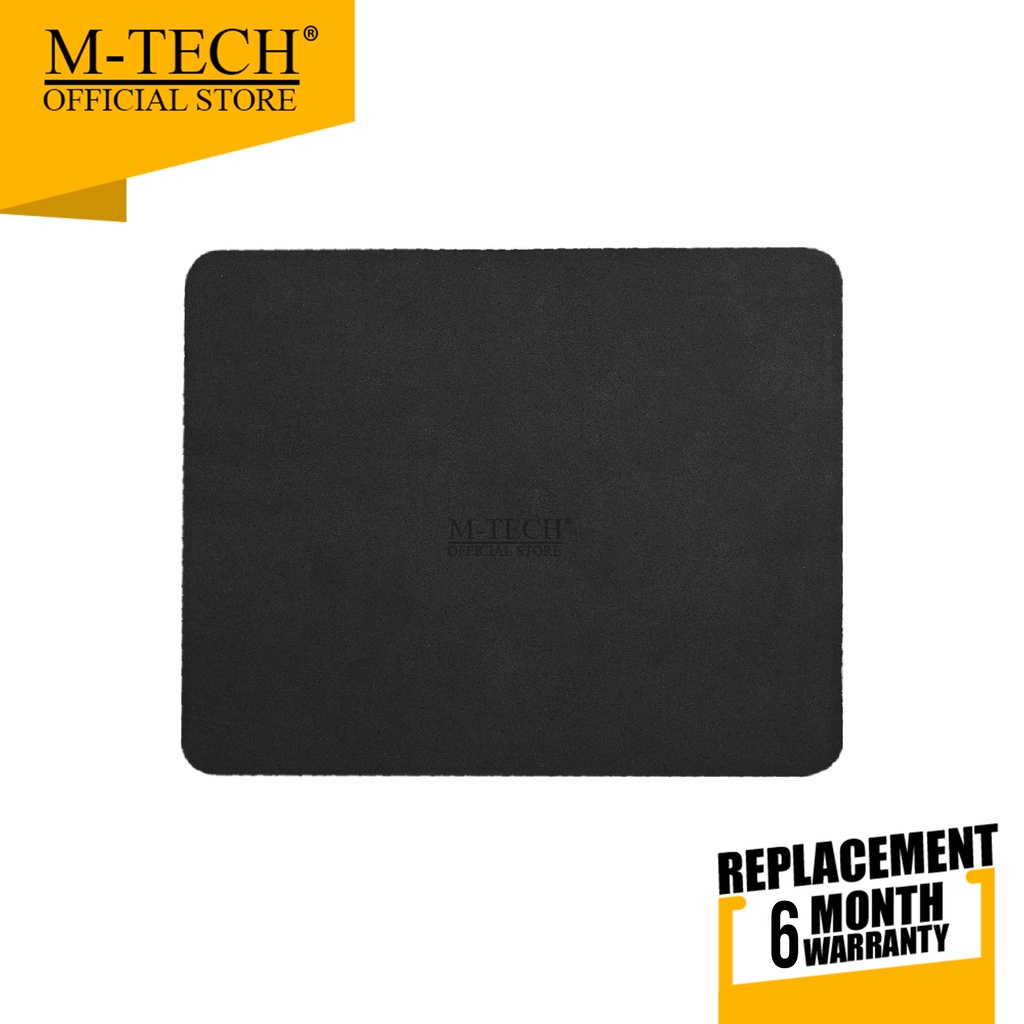 Original Mousepad Polos Lebar Hitam