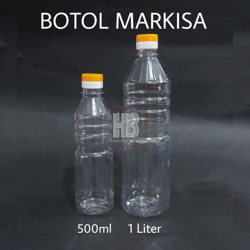 BOTOL MARKISA / MARQUISA 500ML / BOTOL JUS  PLASTIK 500 ML