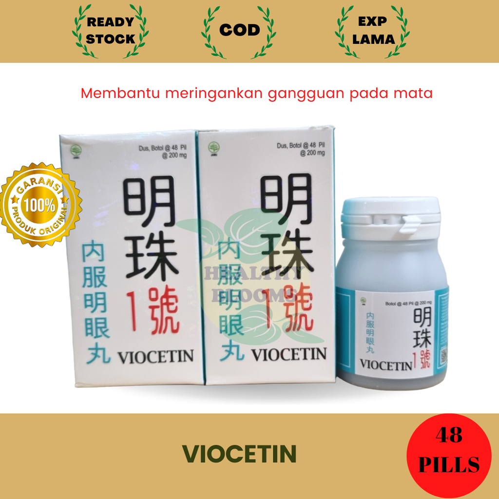 Viocetin / Ming Zhu Yi Hao - Kesehatan Mata