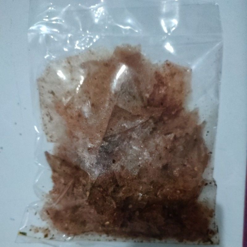 

keripik kaca 110 gram kriuk nya nagih bestieee