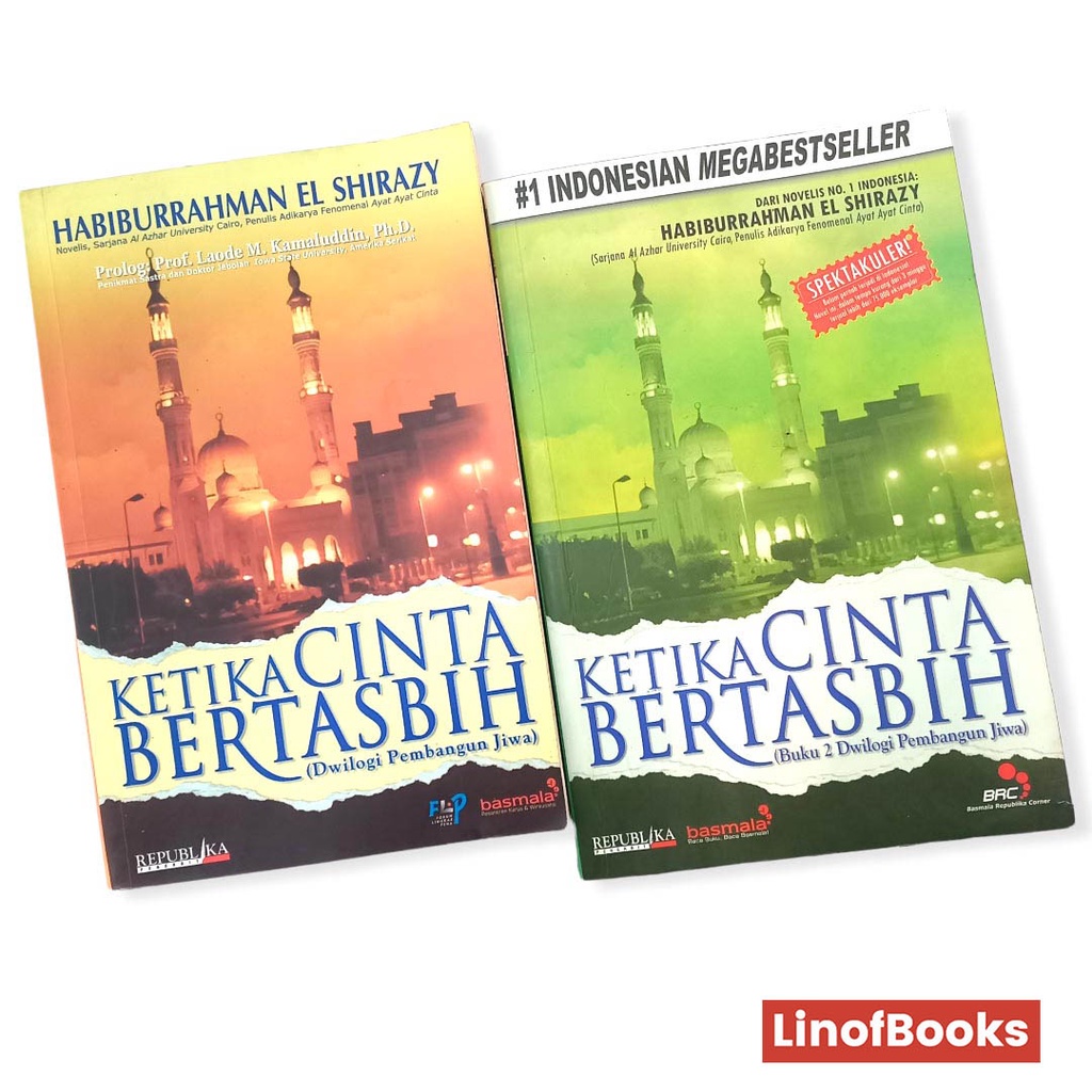 Jual Paket Buku Novel Ketika Cinta Bertasbih Habiburrahman El Shirazy Original Shopee Indonesia