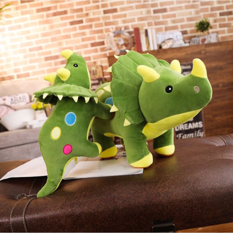 Boneka Hewan Triceratops Dinosaur Soft Stuffed Plush Toy Terbaru Murah Mainan Anak Viral