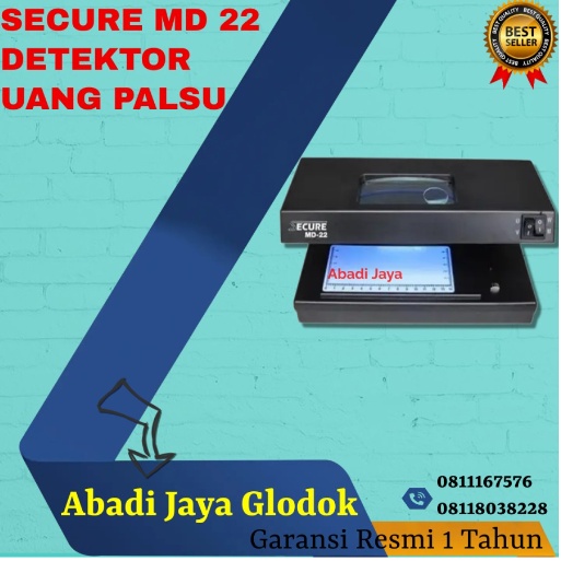 SECURE MD 22 DETEKTOR UANG PALSU