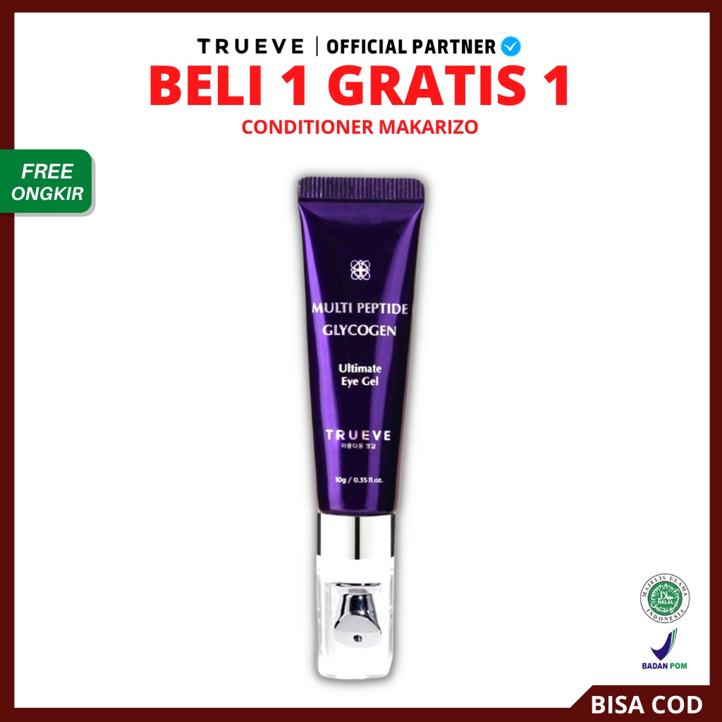 [ FREE GIFT ] TRUEVE MULTI PEPTIDE GLYCOGEN ULTIMATE EYE GEL