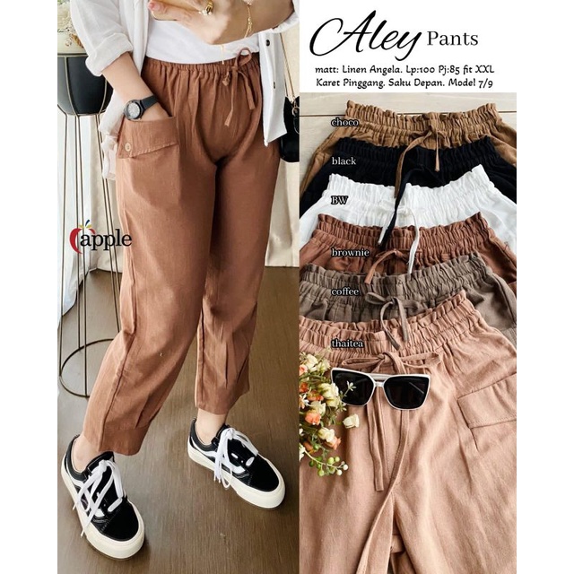 aley pants/celana/ wanita/ kulot/celana kerja /cargo/ootd/ murah/grosir
