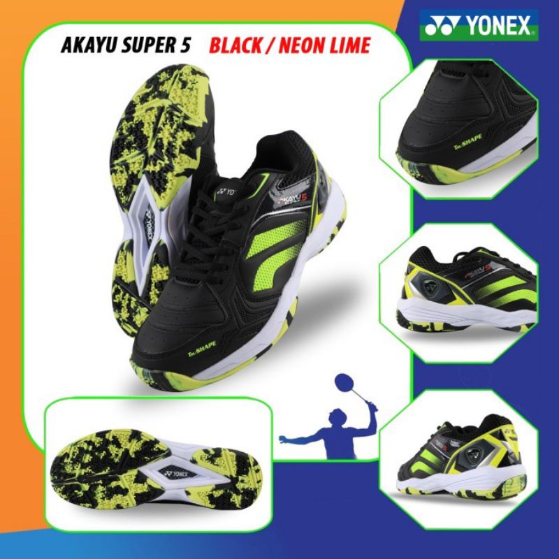 sepatu badminton yonex akayu super 5