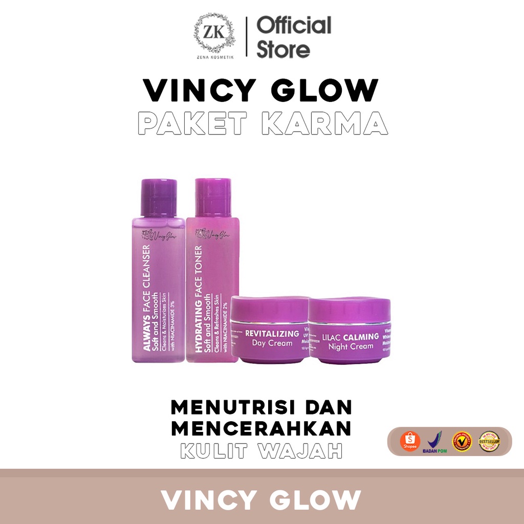 Vincy Glow Paket Karma Series