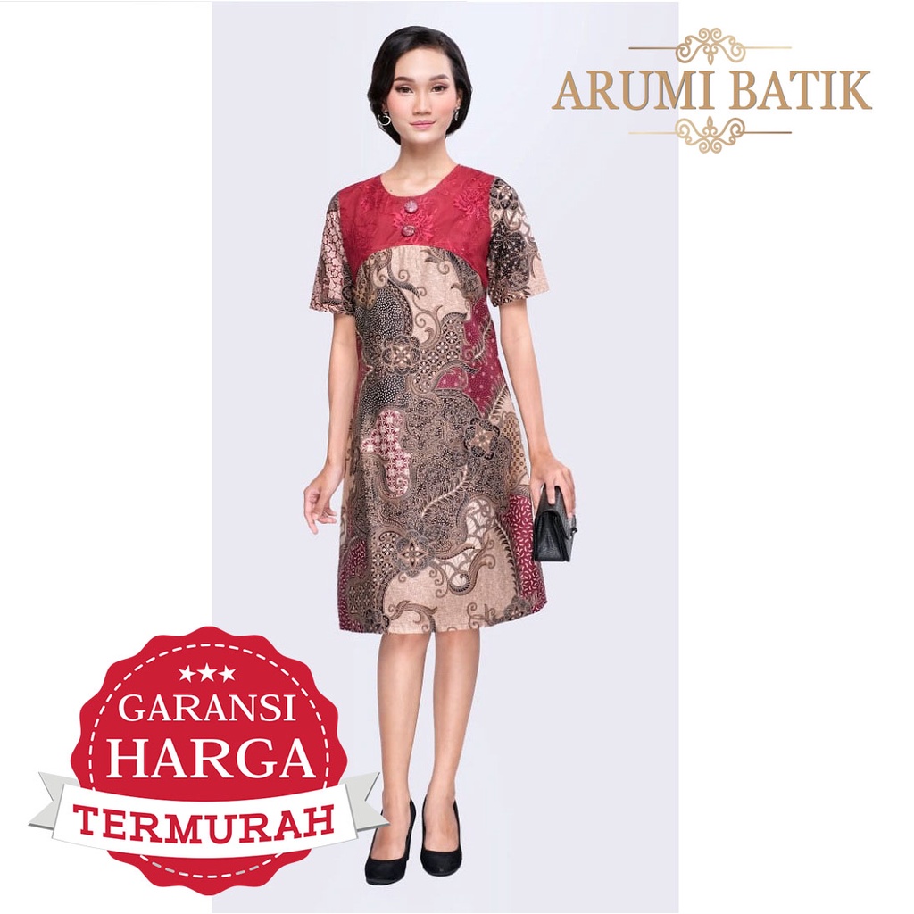 Jual Dress Baju Seragam Wanita Batik Natal Paduan Suara Koor 3178 Sherina Shopee Indonesia 