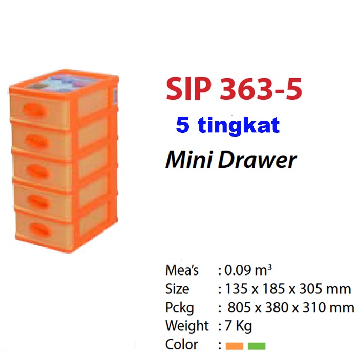 Laci Mini Container Victory Tingkat