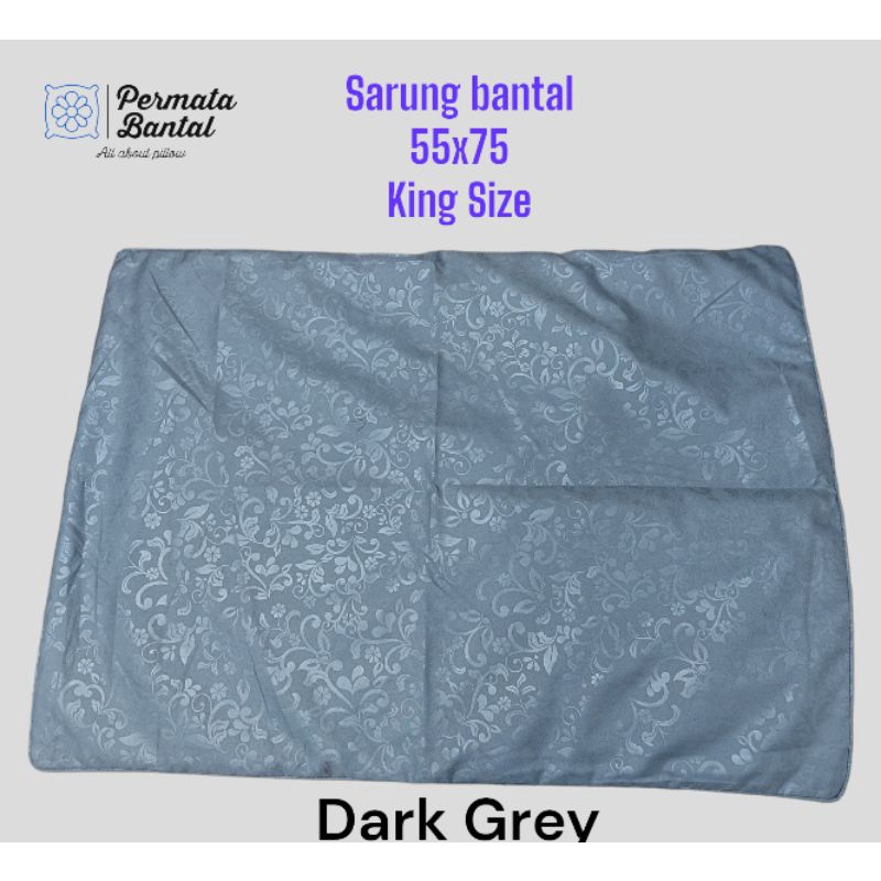 Sarung bantal emboss ukuran 55x75 King Size