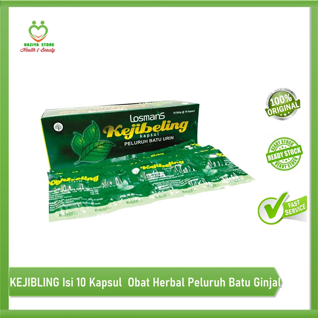 

KEJIBLING Isi 10 Kapsul Obat Herbal Peluruh Batu Ginjal