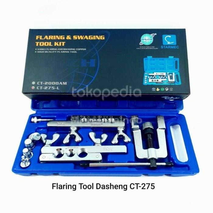Jual Pvc Flaring And Swagging Tool Kits Ac Ct 275 Shopee Indonesia