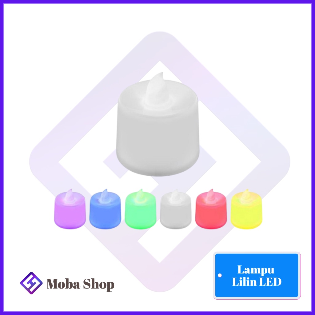 Lampu Lilin LED mini Lampu Candle Light Portable