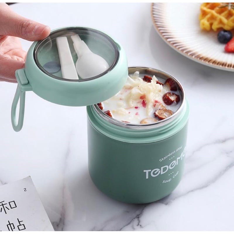 Termos bubur bayi stainless steel thermos Food Jar Insulated / Thermal Container Tempat Makan Bayi MPASI Peralatan Makan Anak