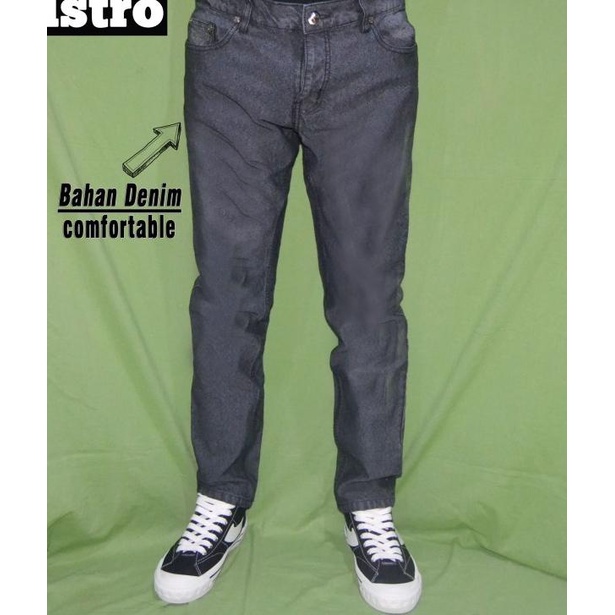 CELANA DENIM HITAM JAKCLOTH HEYHO DISTRO / CELANA PRIA /CELANA PANJANG - 28