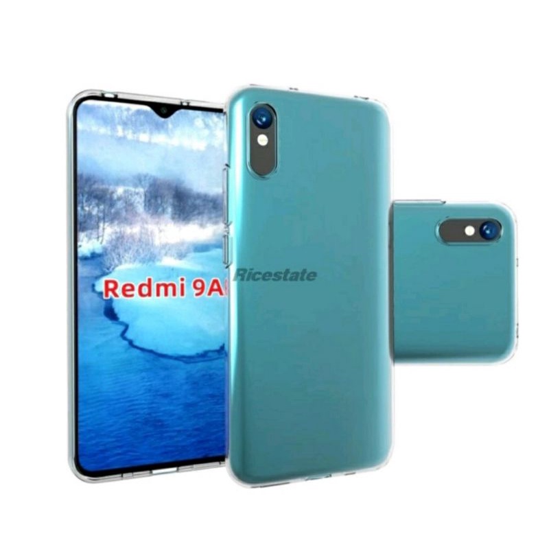CASE ULTRATHIN XIAOMI REDMI 9A TRANSPARANT & FULL COVER