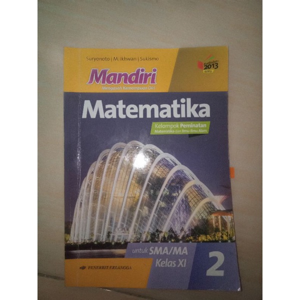 

Buku Matematika Peminatan Erlangga kelas XI