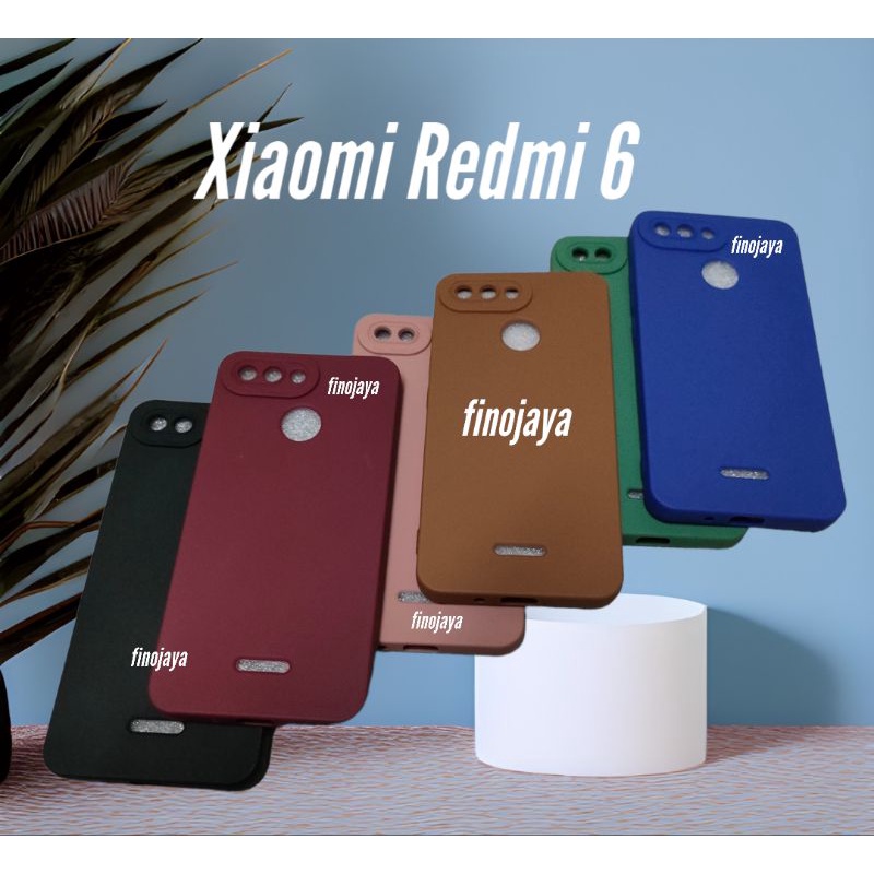 Softcase Xiaomi Redmi 6 Silikon Casing Selicon Case Macaron Pelindung Pro Camera