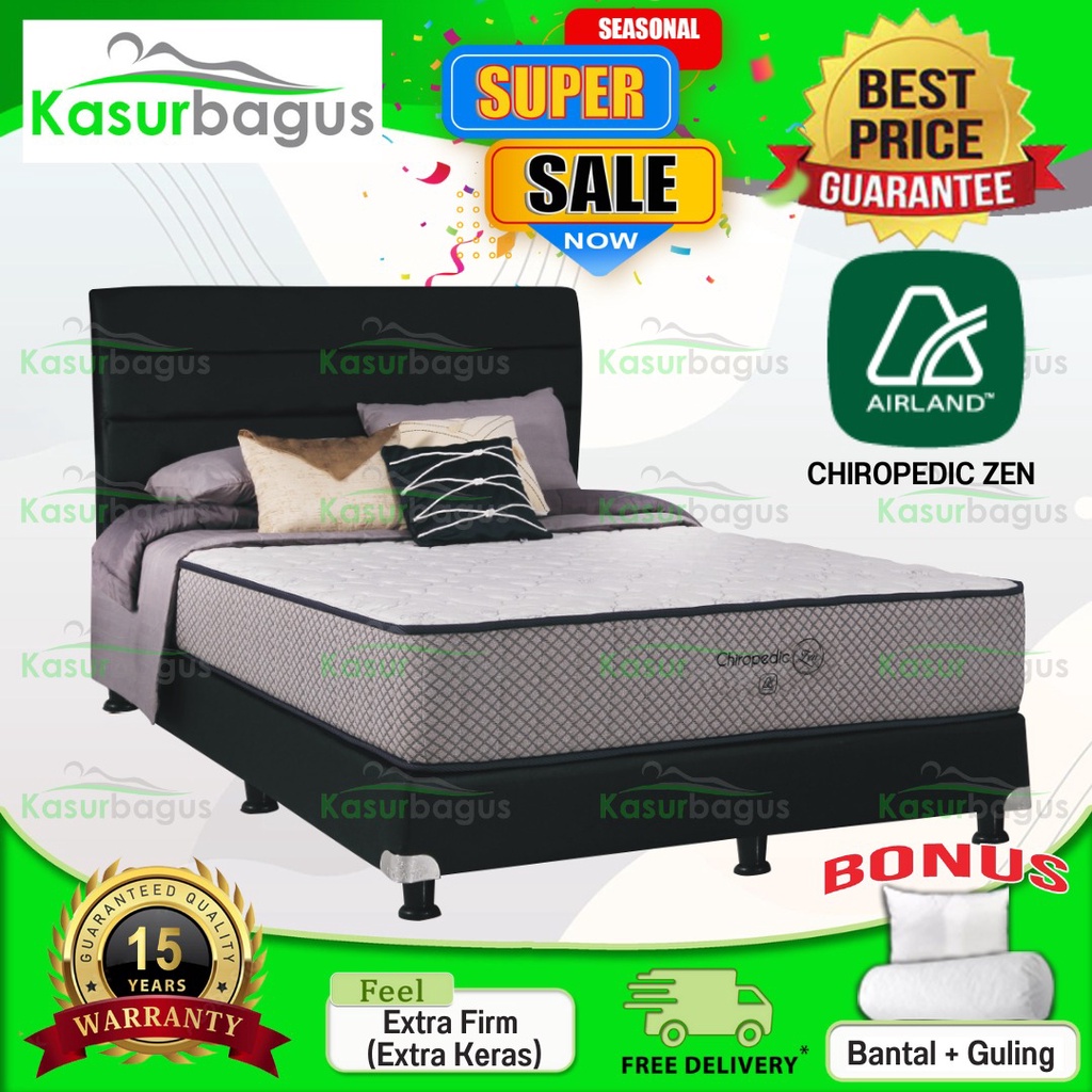 Airland Kasur Springbed Chiropedic Zen - Full Set 180x200