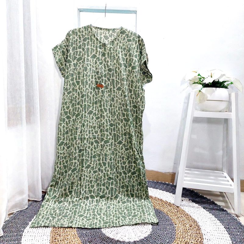 Daster Rayon Panjang  Premium berlabel branded adem murah grosir tebal jumbo harian kekinian rumahan