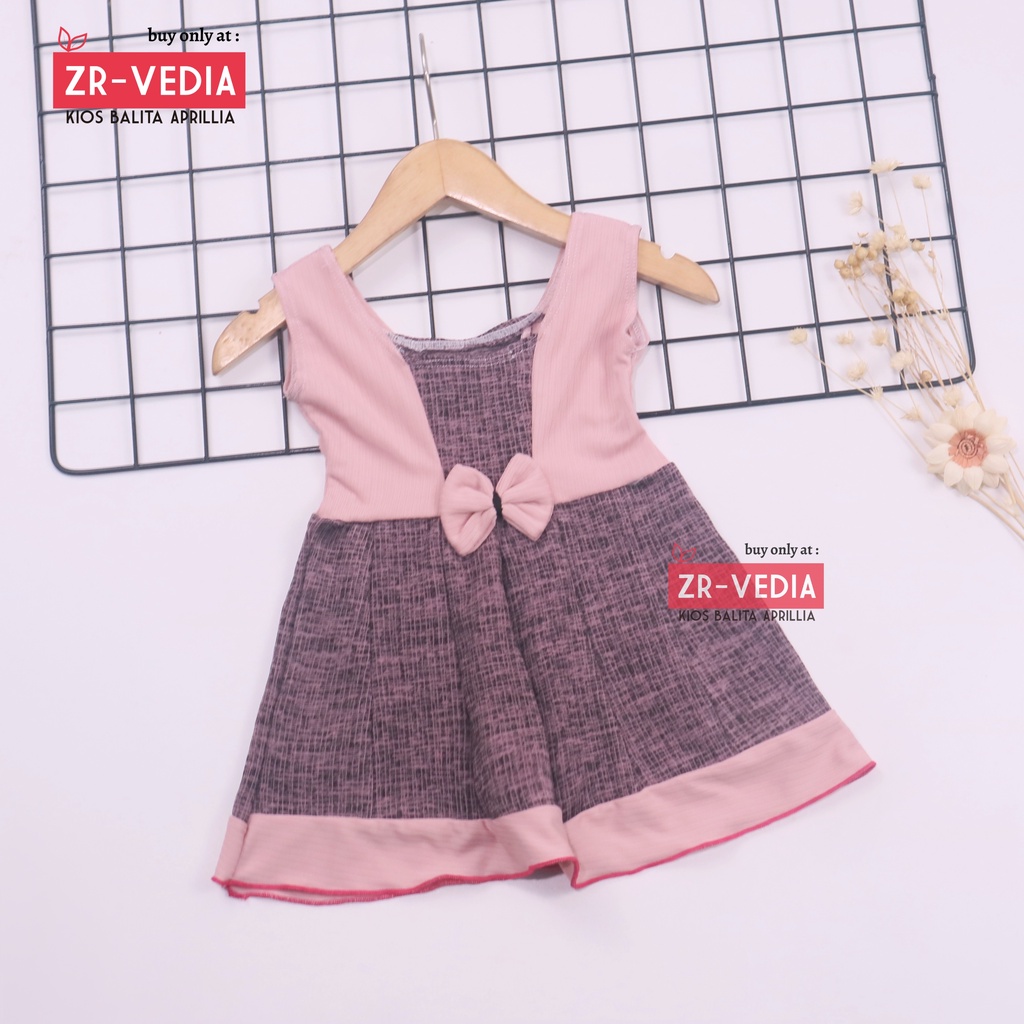 (0-6 Bulan) Dress Aurora Baby New Born / Dres Anak Perempuan Yukensi Baju Pakaian Bayi Import Murah