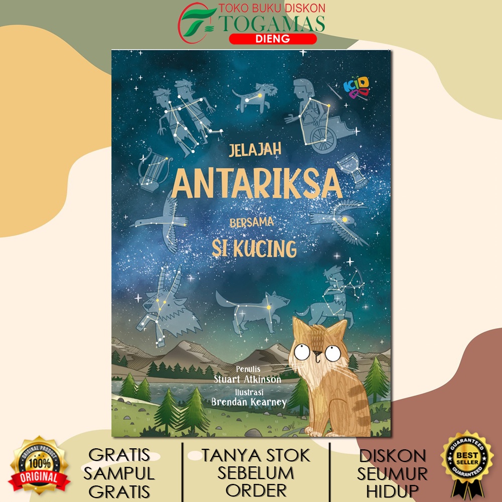 JELAJAH ANTARIKSA BERSAMA SI KUCING KARYA STUART ATKINSON