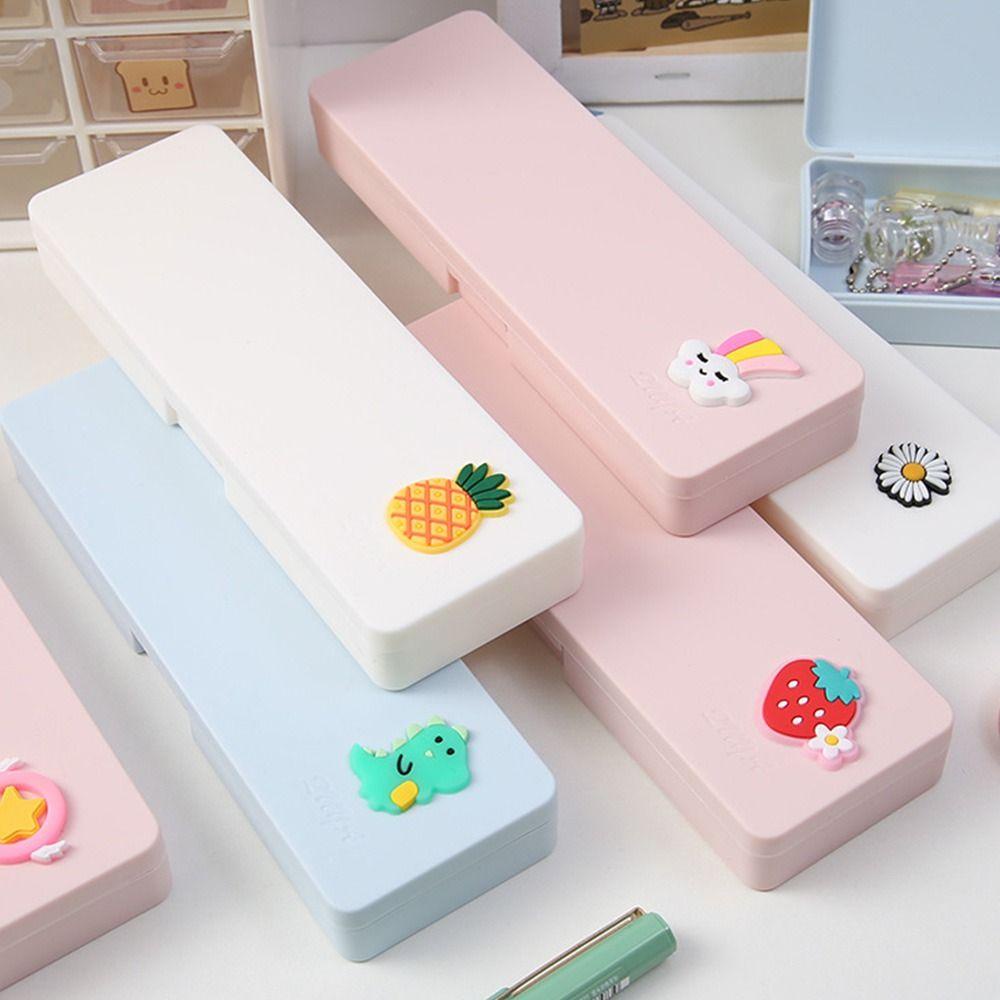 Top Pencil Case Lucu Multi Fungsi Kapasitas Besar Kotak Alat Tulis