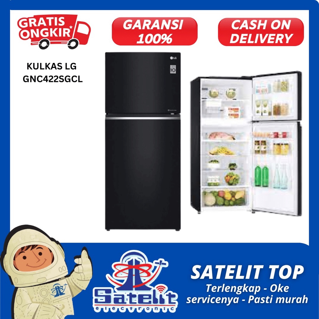KULKAS / REFRIGERATOR / LEMARI ES / LG GNC422SGCL / PROMO
