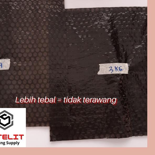 

BUBBLE WRAP ROLL 3KG HITAM KEMASAN PACKING